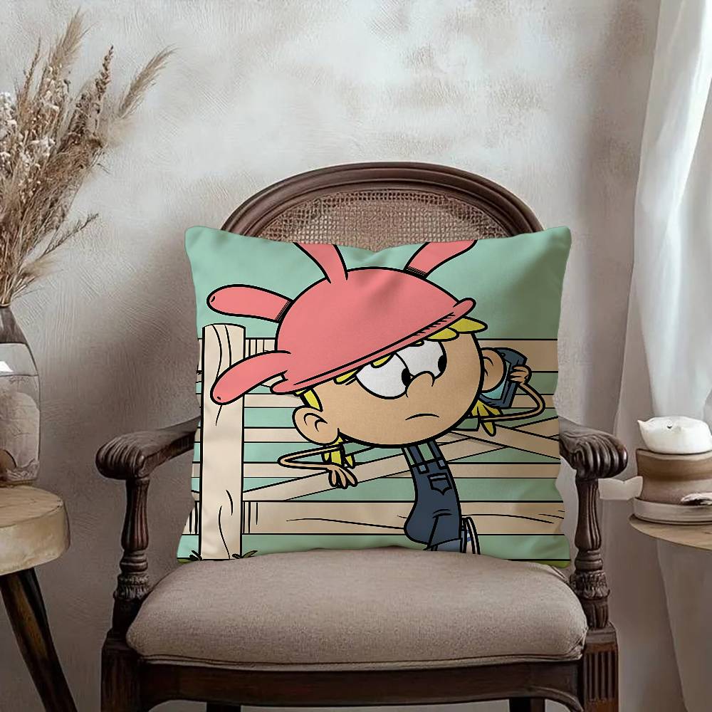 T-The Loud House pillow cover sofa cushion cover home room decoration children gift