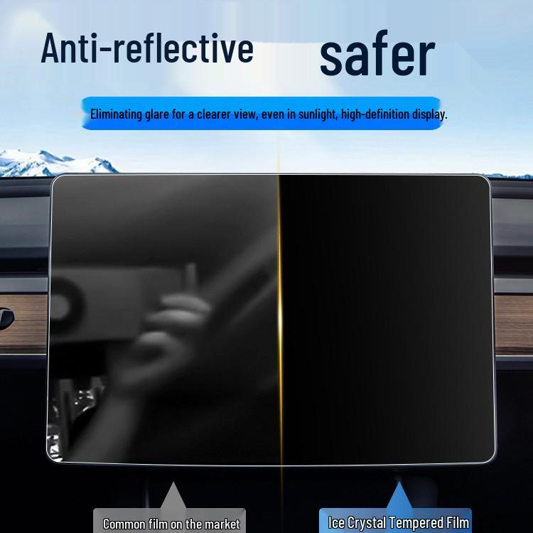 Compatible with 25 Wuling Bingo S models, this tempered film protects the central control, navigation, and instrument display screens.
