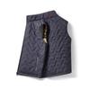 Vest Men's Casual Thickened Warm Men's Large Size Vest Top Autumn and Winter Solid Color Vest Vest