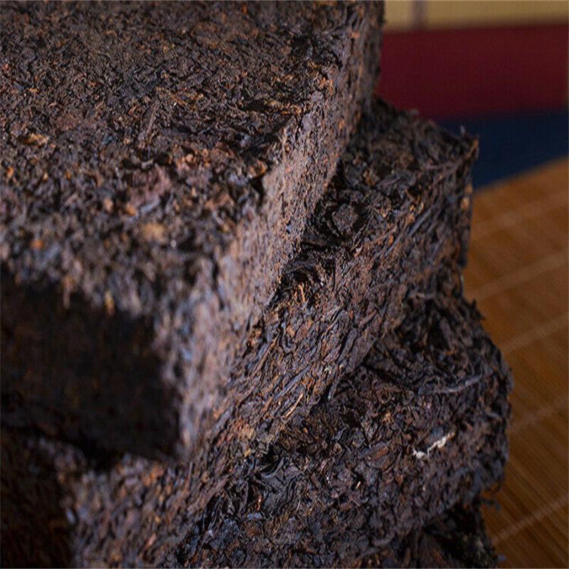 250 г приготовленный чай пуэр высокого качества ручной работы спелый чай пуэр кирпичный — фото 4