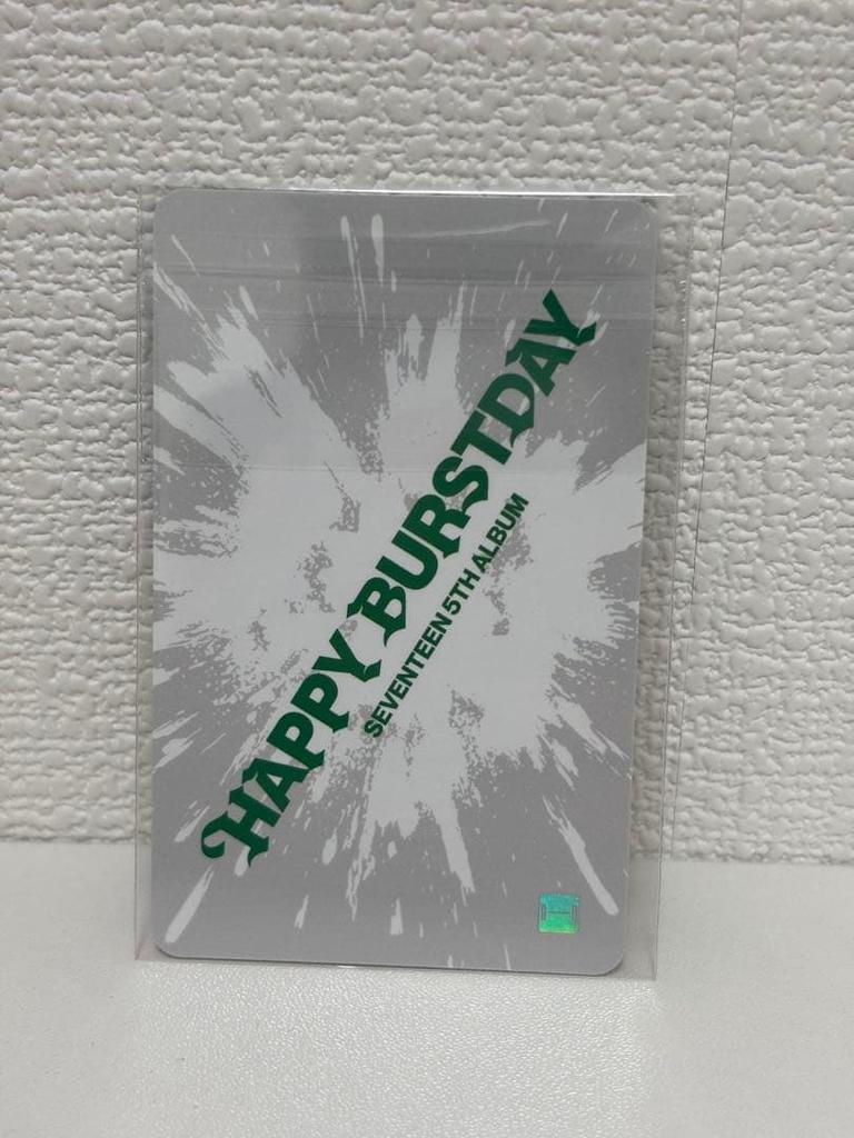 [USED] SEVENTEEN HBD withmuu Lakidro 2nd Joshua