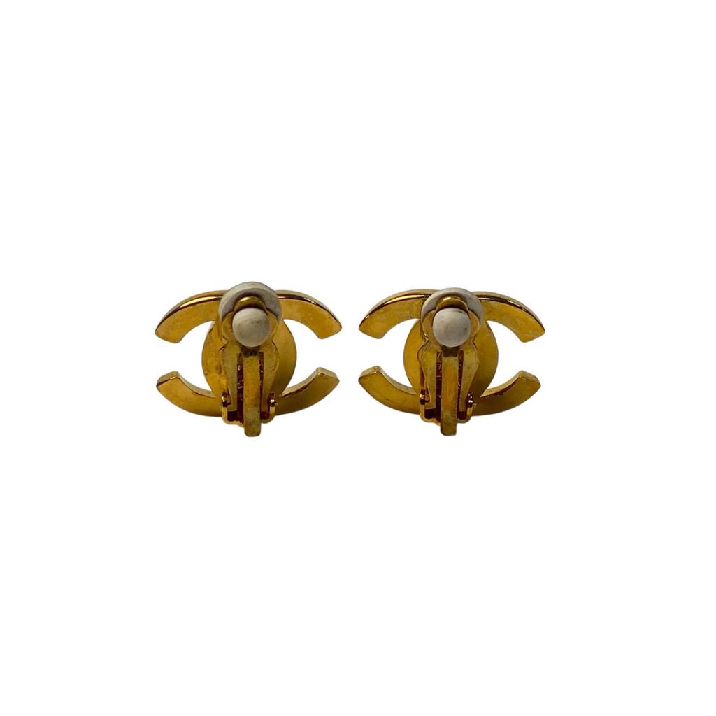 Used CHANELEarring gold Women