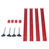 T Slot and M8 Slider Block Set Aluminum Alloy Double Cut Profile Pre Drilled Mounting Holes T Track