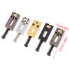 1/6Pcs Zinc Alloy Electric Guitar Roller Bridge Tremolo Saddles For Electric Guitar Replacement Bridge Saddle Set