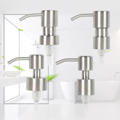 304 Stainless Steel Hand Liquid Dispenser Nozzle for Bathroom Kitchen Foam Soap Products Shampoo Bathroom Accessories