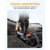 OOTD T90 E-Scooter Peak Power 3000W*2 Motor 60V31.2ah Off-road Electric Scooter 13 Inch Tire All Terrain NFC Features EScooters
