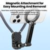 Xiaomi Wearable Neck Magnetic Holder Lazy Phone Stand Universal Hanging Mount for IPhone 17 16 Pro GoPro Vlog Cycling Phone Holder