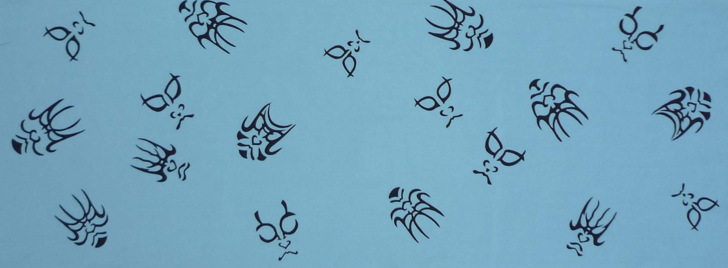 

Todaya Shoten Tenugui Kumadori 912 Nashien-zome (hand towel)