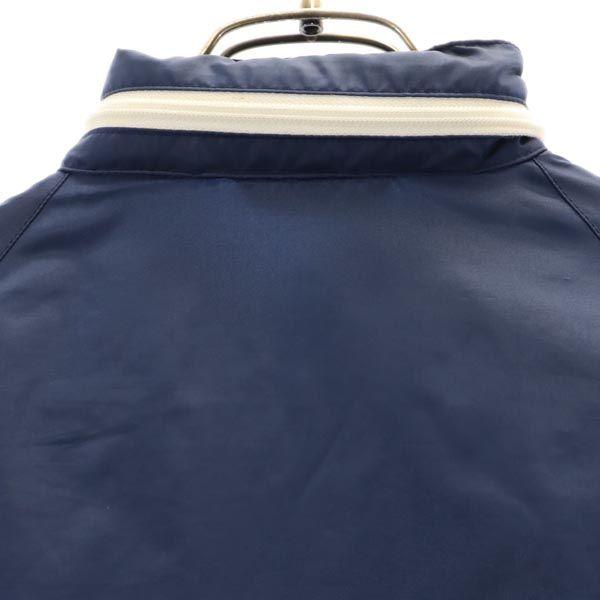 Adidas 70s 80s Vintage Descente Trefoil Logo Nylon Jacket S Navy System Men's Used