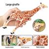 Large Solid Giraffe Toy Figure - Living Room Ornament & Photography Prop - Gift for Boys and Girls