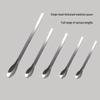 Stainless Steel Square Tail Medicine Spoon