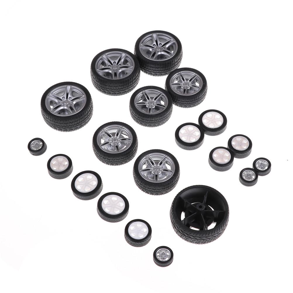 4Pcs Rubber Tire Wheel Rc Model Toy Car Accessories Dia16Mm 22Mm 26Mm 38Mm 48Mm