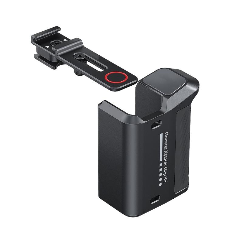 

Aluminum Split Handle Grip For Action Cameras Detachable Metal Mounting Kit Enhances Stability For Outdoor Photography