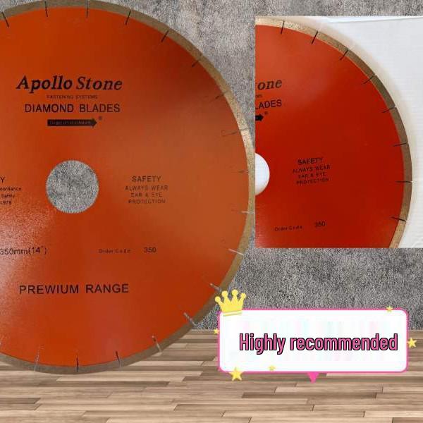 D350 High-Efficiency Marble Granite Jade Quartz Stone Cutting Blade