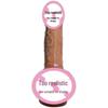 Soft Silicone Thrusting Dildo with Suction Cup - Erect Stalk Simulation Adult Toy for Women