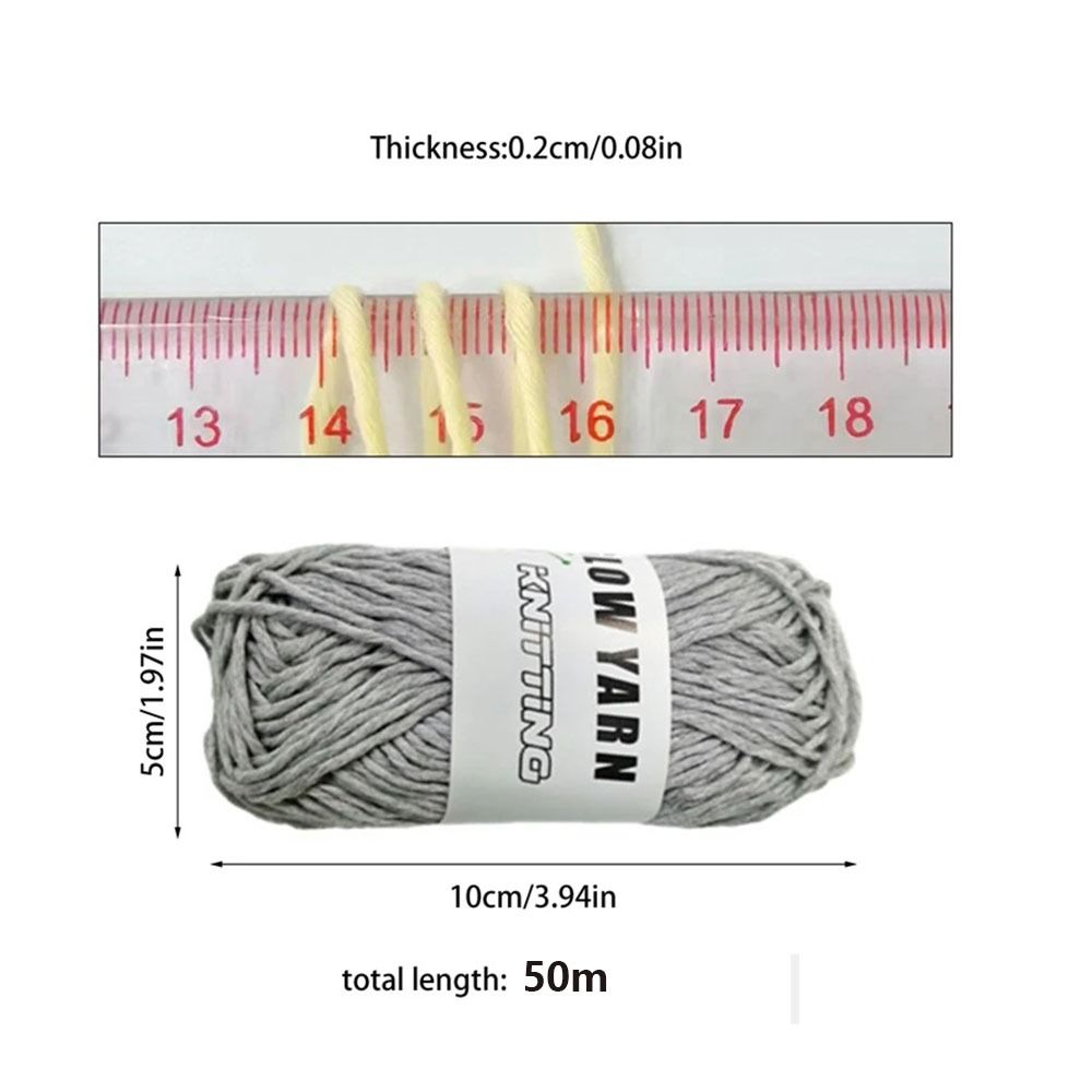 50g/roll Thread Glowing Yarn Glow In The Dark Knitted Yarn Skin-friendy Luminous Chunky Yarn  Sewing