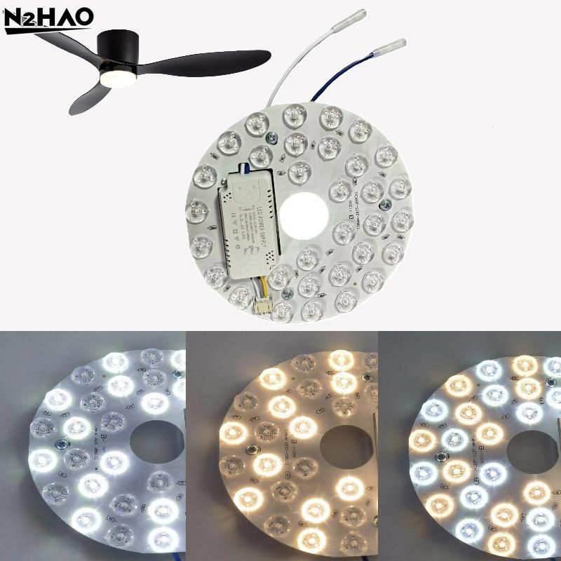 1 Set Light Board Energy-saving Circular Replaceable LED Light Source With Magnet Lights 15/24W Panel LED Bulb Chip Light Board