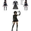 Edward Scissorhands Cosplay Costume With Polyester Fabric For Halloween Party And Theater Performance