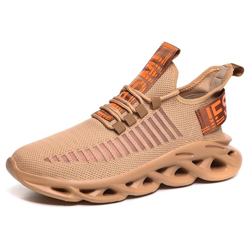 Man Running Sneakers, Kids Breathable Sports Shoes For Women Light Low Top Men'S Mesh Jogging Casual Shoes Large Size 28-48