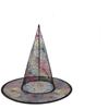 Wizard Hat Pentagram Hat Pointed Cap Bronzing Wizard Cap Halloween Hat Witch Hat Magician Hat
