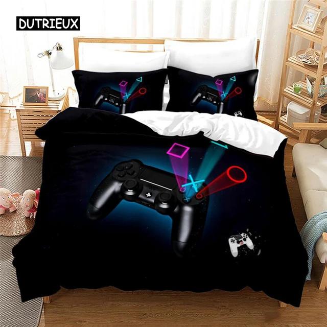 New Game Controller Duvet Cover Gamepad Bedding Set Kids Boys Teens Gifts Bedroom Decoration Video Game Duvet Cover For Youth