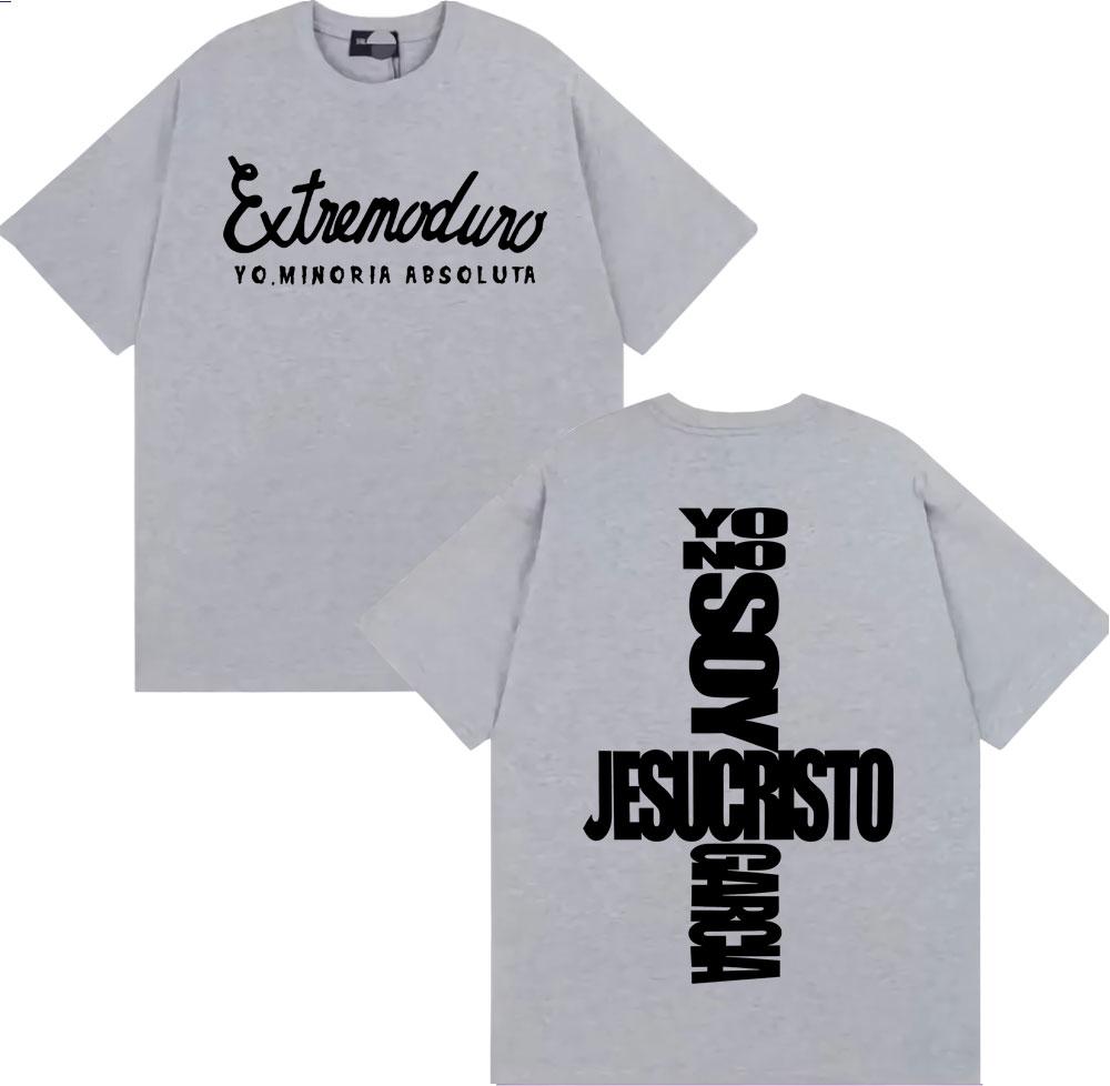 Band Extremaduro Yo No Soy Jesusquisto Garcia Tshirt Summer Unisex Harajuku Casual Cotton Retro Gothic Extra Large Tshirt