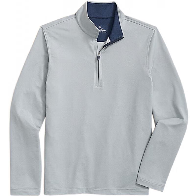 Мужской повседневный топ Brooks Brothers с воротником-стойкой и эластичностью XL