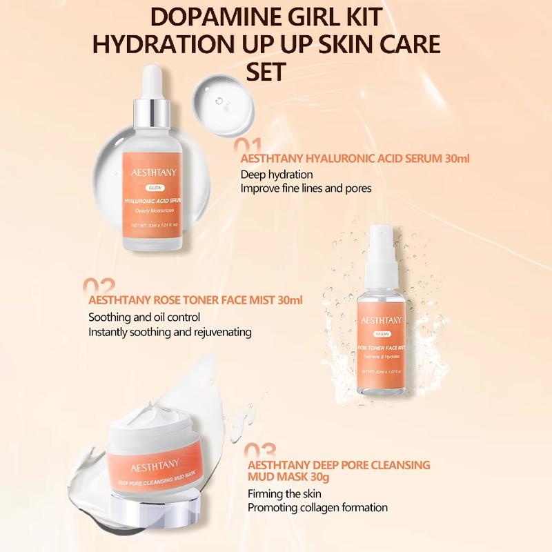 Moisturizing Gift Set (3-Piece Set) - Moisturizing Skincare Designed For Dry Skin