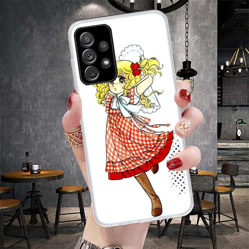 Anime Candy Phone Case For Samsung Galaxy A13 A14 A15 A16 A17 A53 A54 A55 A56 A57 A33 A34 A35 A36 A37 A23 A24 A25 A26 Galaxy A13