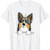 Fun Tricolour Border Collie for Dog Lovers T-Shirt