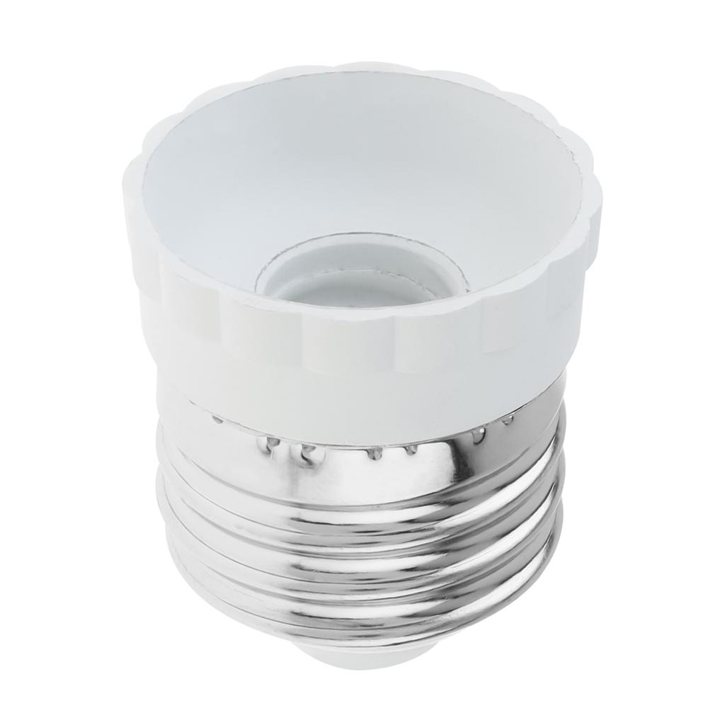 Ceramic E26 to E12 Socket Adapter Heavy Duty Medium Base Candelabra Converter Secure Connection