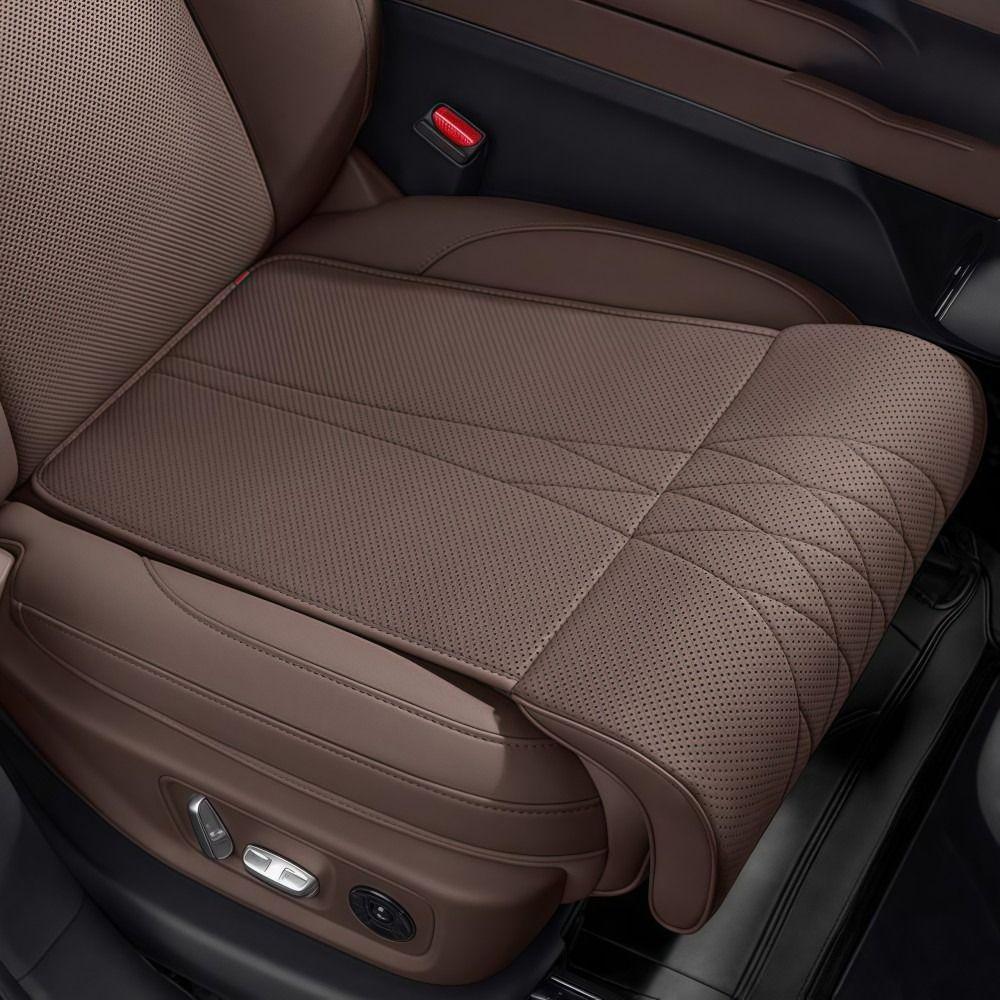 Uniwersalna podkładka pod nogi do fotelika samochodowego Skórzana oddychająca przedłużka siedziska Poduszka na nogi Pianka z pamięcią komfortu Przedłużenie siedziska Podpórka pod nogi