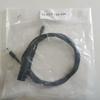 BMW 5 E60 Hood Lock Pull Cable - Black (Part No. 51237184454)