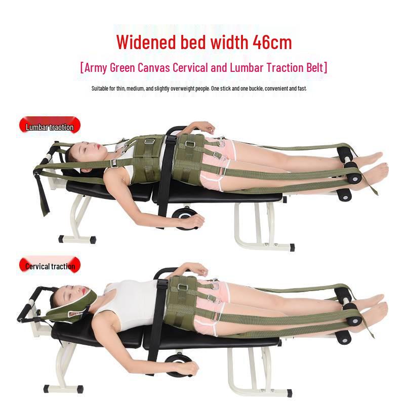 Automatic Cervical & Lumbar Traction Bed for Disc Herniation Therapy