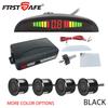 FirstSafe Car Parking Sensor Kit LED Display With 22mm 4 Sensors Radar Detector System Universal All Car