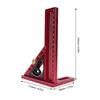 Angle Pin Adjustable Angle Ruler 0-180° Adjustable Aluminum Alloy Ruler  For Woodworking
