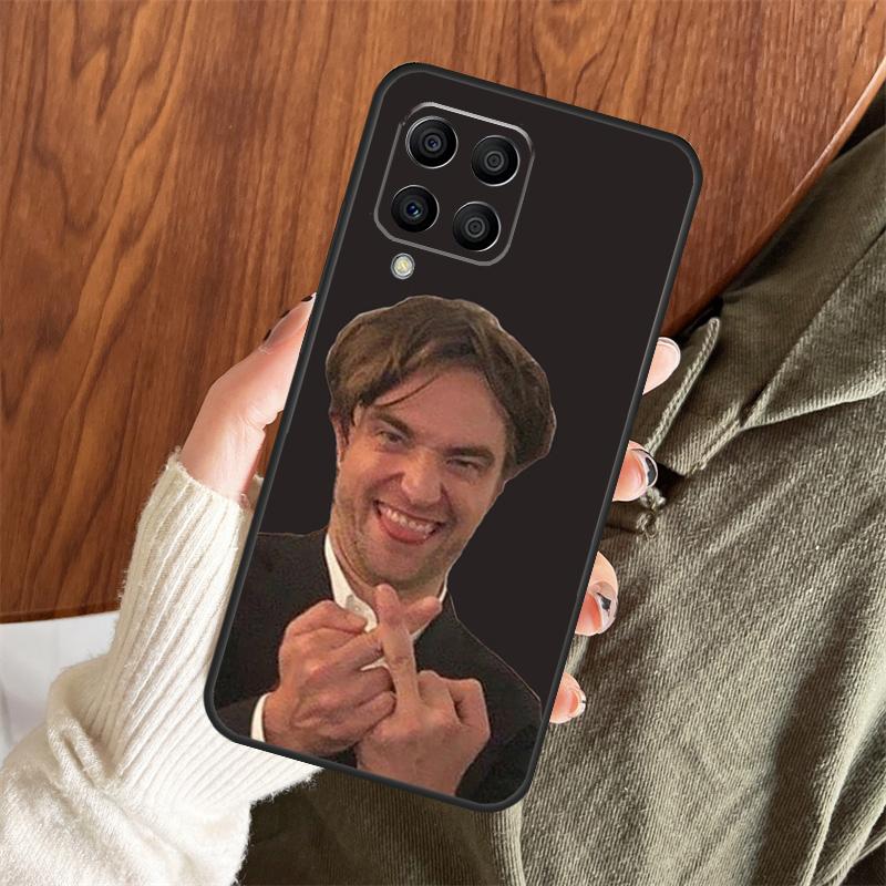 Robert Pattinson Standing Meme Case For Samsung Galaxy M13 M33 M53 M15 M35 M55 M06 M16 M36 M56 M31 M12 M32 M52 M14 M34 M54