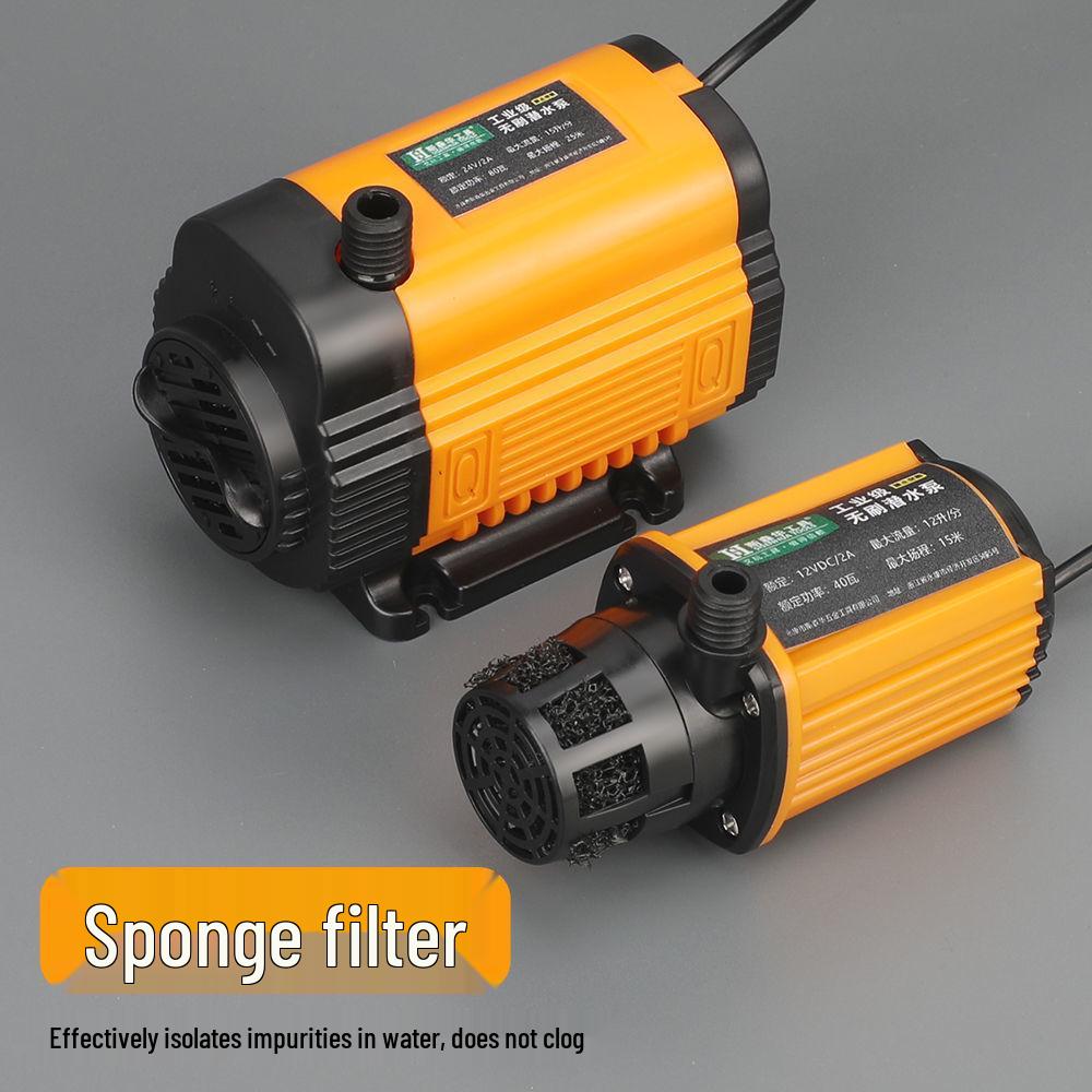 Mini Brushless 12V DC Diamond Core Drill, Slotting Machine, & Submersible Pump for Fish Tanks