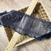 10cm Wide Lightweight Mesh Pleated Lace for DIY Skirt or Cuff Extensions
