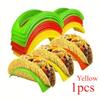 Portable Burrito Rack Tortilla Tray Taco Holder Food Tray Non-toxic Food Grade Kitchen Cooking Gadgets Hot Dog Grill Gadgets 1pc