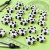 36Pcs Cartoon Football Pattern Eraser School Kindergarten Birthday Party Gift Stationery Football Rubber