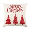 New Christmas Pillow Printed Simple Holiday Pillow Cover Home Sofa Pillow Pillowcase Cushion Wholesale