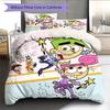 The Fairly OddParents2 Pattern Bedding Quilt Set  Home Decoration  Gift (1 * Duvet Cover + 2 * Pillowcase  Without Core)