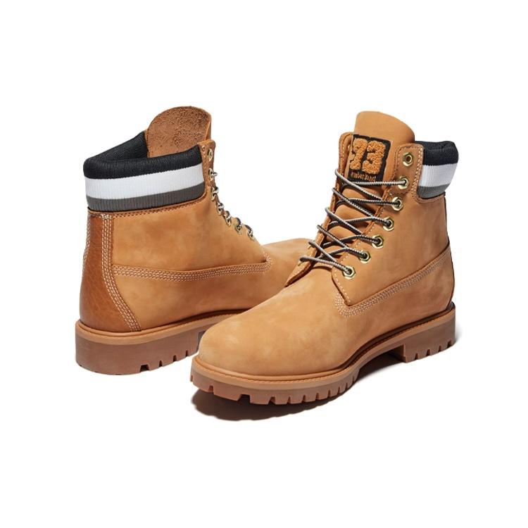 Timberland Heritage 6 Inch Waterproof Boot 'Wheat Nubuck with Black' Men's A2GYX231
