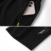 Men Summer Casual Shorts Elastic Drawstring Waist Zipper Pockets Shorts Ice Silk Quick Drying Thin Beach Shorts