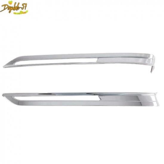 Chrome Front Fog Light Lamp Cover Trim Accessories  For Mazda CX-30 -