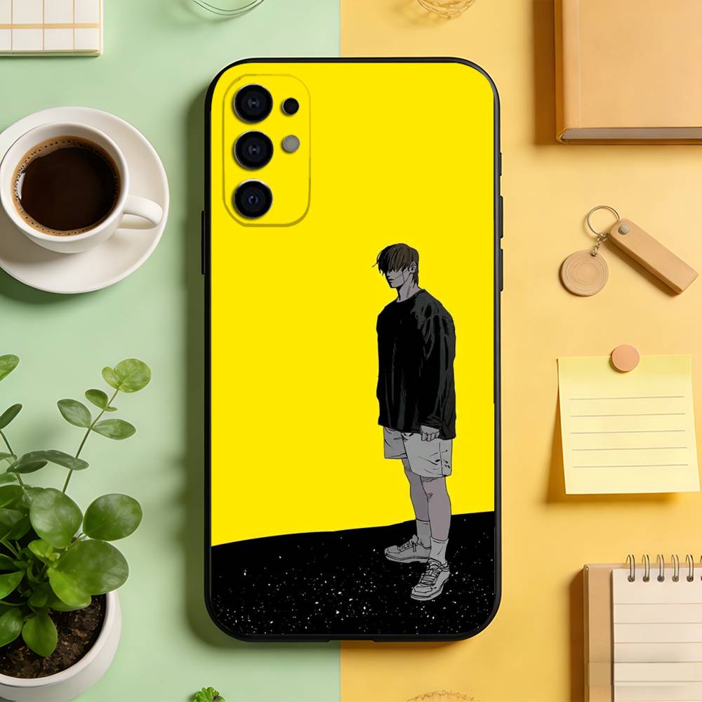 

Fight Class 3 Jim Ji Tae Phone Case Black Silicone Soft For Samsung S25,S24,S21,S22,S23,S30,Ultra,S20,Plus,Fe,Lite Samsung S26