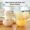 Cleaning Brush Easter Chicken Handle Non-Scratch Cleaning Ball Removable Scrubber Ergonomic Grip Kitchen Stove