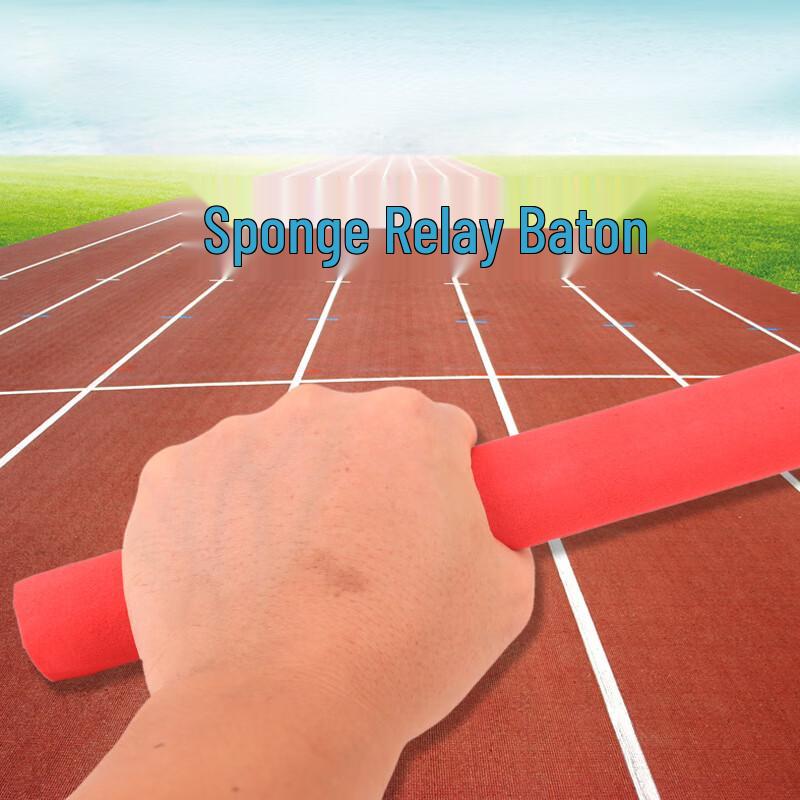 Track and Field Relay Batons with Anti-slip Foam Grip