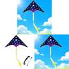 Traditional Triangle Kite With Polyester Fabric And Glass Fiber Frame For Outdoor Flying And Gift Giving